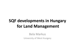 SQF developments in Hungary