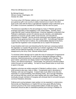 Michael Krepon, When the Gift Becomes an Insult