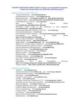 internet resources directory