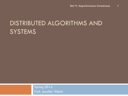 Slides for wait-free impossibility