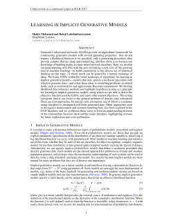 learning in implicit generative models