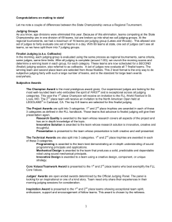 Congratulations on making to state! Let me note a