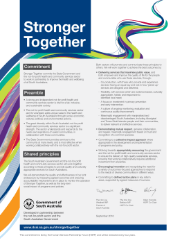 Stronger Together commits