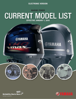 2010 Current Model Price List.indd