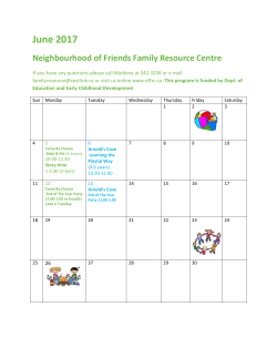 Arnold`s Cove - Neighbourhood Of Friends Family Resource Centre