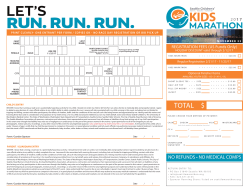 LET`S RUN. RUN. RUN. - seattle marathon.org