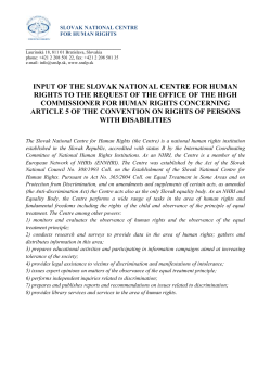 See: Committee on the Rights of Persons with Disabilities