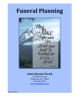 readings from the new testament - Saint Aloysius Catholic Parish