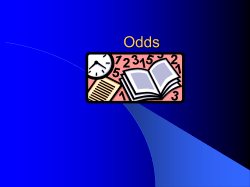 Odds - mrsmartinmath