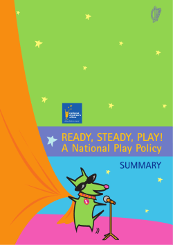 A National Play Policy - Department of Children and Youth Affairs