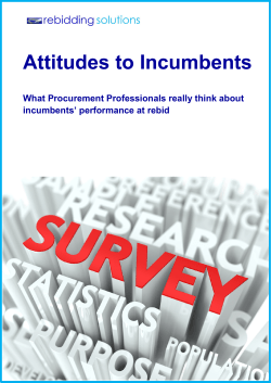 Attitudes to Incumbents