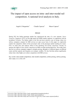 The impact of open access on intra- and inter-modal rail