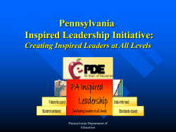 PA Inspired Leadership Initiative