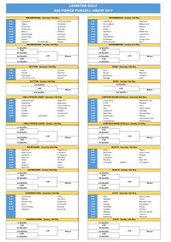 leinster golf aig pierce purcell draw 2017