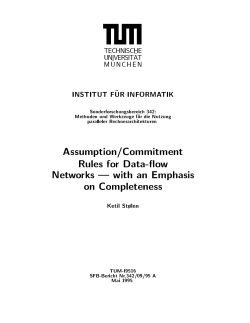 Assumption/Commitment Rules for Data