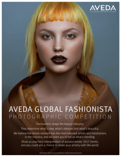 aveda global fashionista