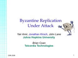 Scaling Byzantine Fault Tolerant Replication
