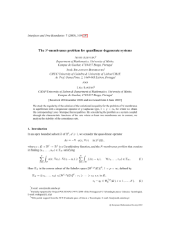 The N-membranes problem for quasilinear degenerate systems