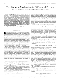 The Staircase Mechanism in Differential Privacy