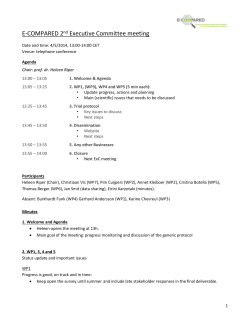 Executive Committee meeting 2 (10-5
