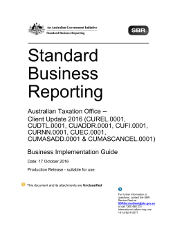 ATO CUADDR.0001 CUDTL.0001 CUFI.0001 CURNN.0001 CUEC