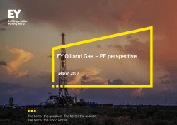 EY`s Oil and Gas global perspective