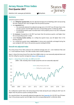 House Price Index report for Q1 2017
