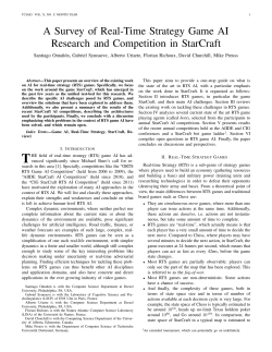 A Survey of Real-Time Strategy Game AI Research and Competition