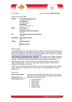 Basketball Lesson Plan