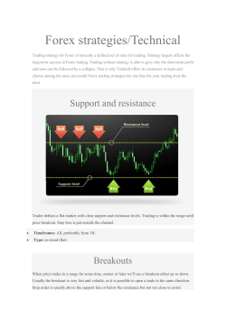 The importance of Forex trading strategy
