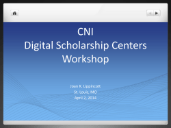 Digital Scholarship Center Trends