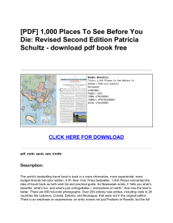 1,000 Places To See Before You Die: Revised Second Edition