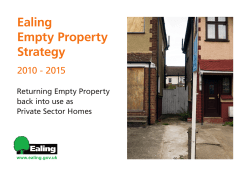 Empty Property Strategy