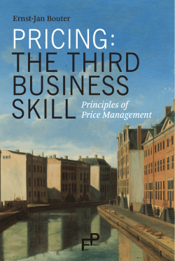Pricing The Third Business Skill - Ernst