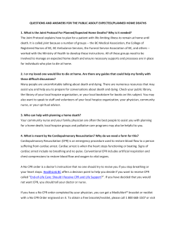 QUESTIONS AND ANSWERS FOR THE PUBLIC ABOUT