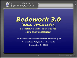 bedework-jasig