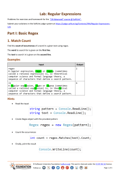 Exercises and Homework for C# Advanced Course at SoftUni