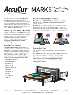 Die-Cutting Machine