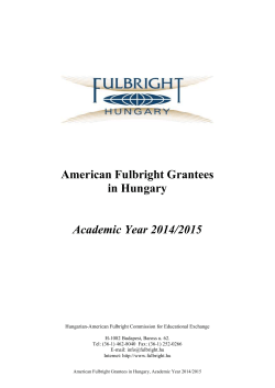 i. l&aacute;szl&oacute; orsz&aacute;gh chair in american studies