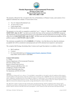 2093 Putnam: DSL-Bid-17-009 Sales Flyer