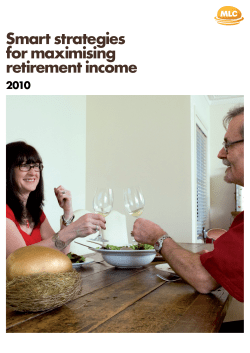 Smart strategies for maximising retirement income