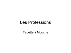 Les Professions