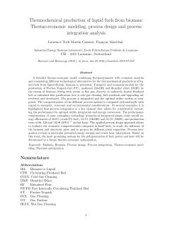Thermochemical production of liquid fuels from biomass