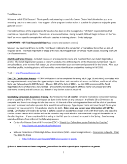 Coaches Handbook Fall 2016 ver 5