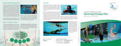 Swimming Strategic Plan - International Paralympic Committee