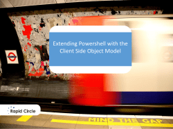 SharePoint Online Powershell uitbreiden met SharePoint`s