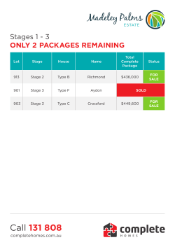 Complete Homes &ndash; Complete Homes