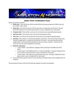 angbc tipoff tournament rules