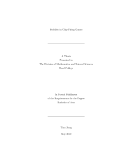 Stability in chip-firing games