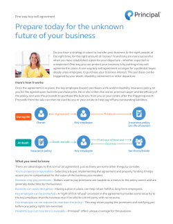 One-Way Buy-Sell Overview Flyer (BB10411)